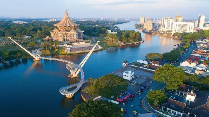 Kuching aerial